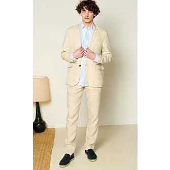 Costume en lin pour homme